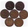 Image 2 : 7 Canada Large One Cent Coins - 1903-1909 - F/EF