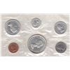 Image 2 : 1961 Canada Silver Proof-Like Coin Set In Original Envelope By RCM
