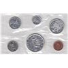 Image 1 : 1962 Canada Silver Proof-Like Coin Set In Original Envelope By RCM