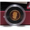 Image 2 : 2009 Canada 1/25 Ounce Fine Gold Coin By RCM - In Original Box With COA - NO TAX