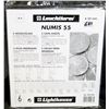 Image 1 : Unopend Package - Numis 55 Binder Pages - 6 Squares Per Sheet - 5 Sheets
