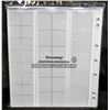 Image 2 : Unopend Package - Numis 55 Binder Pages - Mixed Sizes Per Sheet - 5 Sheets