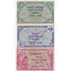 Image 1 : 1948 German Federal Republic Bank Notes - 1/2 Mark, 1 Mark & 2 Marks