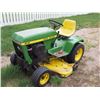 Image 2 : John Deere 312 Garden Tractor and Attachments (Mower and Tiller)