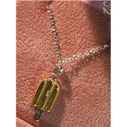 #2-STERLING SILVER RHODIUM PLATED DIAMOND POPSICLE