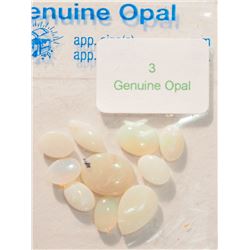 #3-GENUINE OPAL GEMSTONES