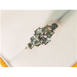 #42-14K GOLD ALEXANDRITE(1.0CT) RING W/ COA SIZE 6