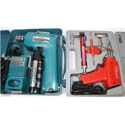 MAKITA CORDLESS DRIVER DRILL WITH BATTERY/CHARGER,