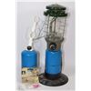Image 1 : COLEMAN LANTERN WITH EXTRA PROPANE BOTTLE