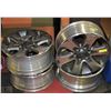 Image 1 : SET OF 4 ALUMINUM FORD F150 RIMS 18"