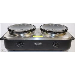 DOUBLE CROCK POT & WARMER