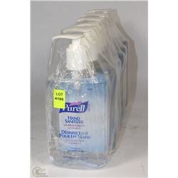 PACK OF SIX 354ML BOTTLES OF PURELL HAND SANITIZER