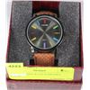 Image 1 : FEIFAN MANS WATCH BROWN STRAP