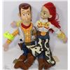 Image 1 : TOY STORY DOLLS - WOODY & JESSE