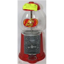 JELLY BELLY METAL AND GLASS CANDY DISPENSER