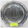 Image 1 : BLUENOSE II, 9" PEWTER COLLECTOR PLATE STAMPED RWP