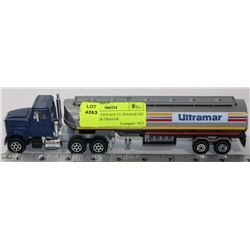MAJORETT VINTAGE ULTRAMAR DIE CAST TRUCK/TRAILER