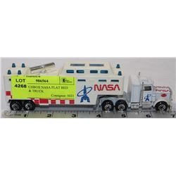 1981 MATCHBOX NASA FLAT BED TRAILER & TRUCK