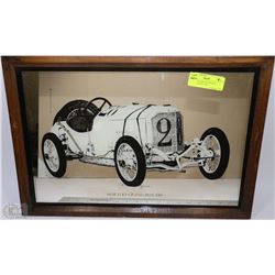 1914 MERCEDES GRAND PRIX MIRRORED PICTURE -