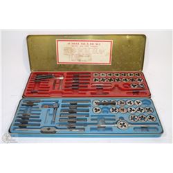 STANDARD AND METRIC TAP AND DIE SETS
