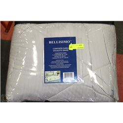 BELLISIMO STRIPE PATTERN QUEEN COMFORTER