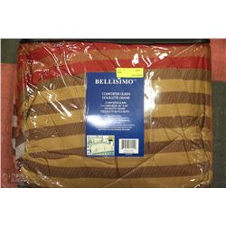 BELLISIMO EARTH TONE QUEEN COMFORTER