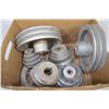 Image 1 : BOX OF ASSORTED PULLEYS