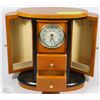 Image 1 : SETH THOMAS CLOCK AND JEWELLERY BOX