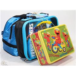 SET OF 3 COLLECTIBLE LUNCH BOXES; TRANSFORMERS,