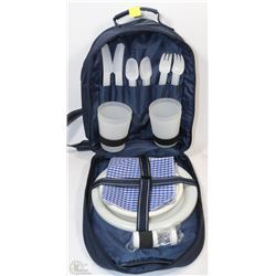 NEW BACK PACK PICNIC SET