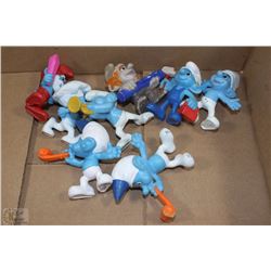 LOT OF ASSORTED SMURFS