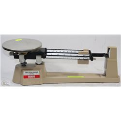 OHAUS TRIPLE BEAM BALANCE SCALE GOOD TO 2610G
