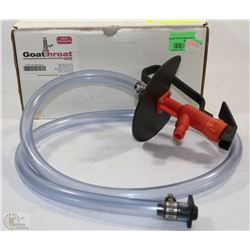 NEW GOATTHROAT HAND PRESSURIZED PRECISION PUMP