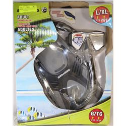SEA-DOO ADULT SNORKELING SET INCLUDES MASK,