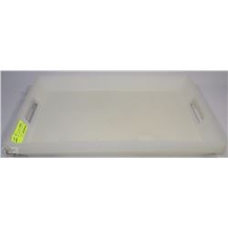 6 OFF WHITE SERVING TRAYS