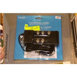 4 SET DISTRIBUTION AMPLIFIER