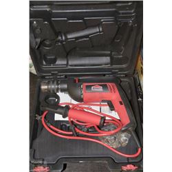 1/2" HAMMER DRILL IN CASE WITH ASSORTD WOOD,STEEL