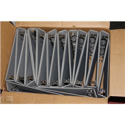 BOX OF 20 GREY BRAND NEW 1" BINDERS