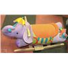 Image 1 : CHILDS ELEPHANT ROCKING CHAIR