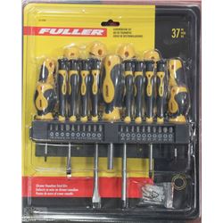 NEW FULLER 37PC SCREWDRIVER SET