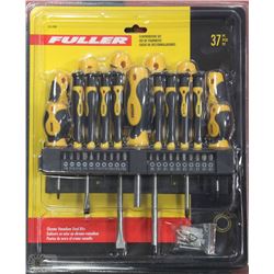 NEW FULLER 37PC SCREWDRIVER SET