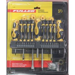 NEW FULLER 37PC SCREWDRIVER SET