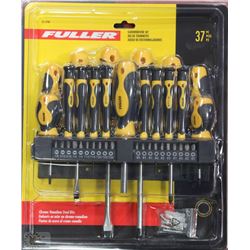 NEW FULLER 37PC SCREWDRIVER SET