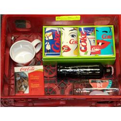 COCA-COLA COLLECTIBLE LOT OF 4 COLLECTOR CANS