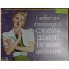 Image 1 : RETRO VINTAGE STYLE TIN SIGN 16" X 12.5"