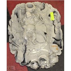 RESIN BUDDHA TEA TRAY