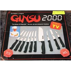 UNOPENED GINSU 2000 10PCS KNIFE SET