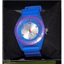 NEW LACOSTE REPLICA PURPLE AND BLUE WATCH