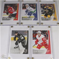 UPPERDECK STAR ROOKIES X5