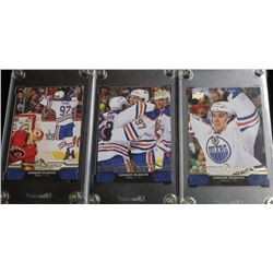 CONNOR MCDAVID 1ST YEAR OILER CARDS X3